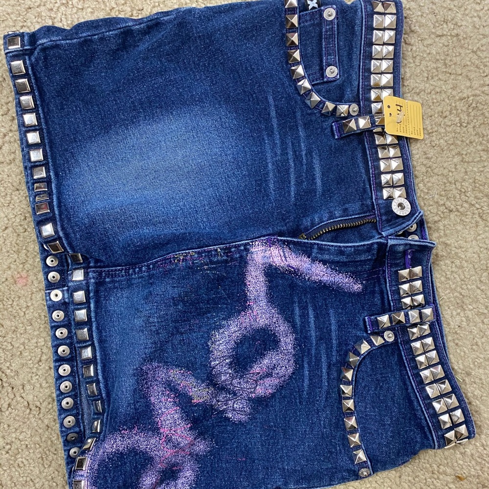 Denim skirt